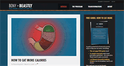 Desktop Screenshot of bonytobeastly.com